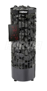 Електрокам'янка Harvia Cilindro PC70XE Black Steel