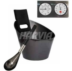 Набір для сауни Harvia Black Steel SA007. Фото 2