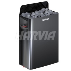 Електрокам'янка Harvia The Wall SW90 Black Steel